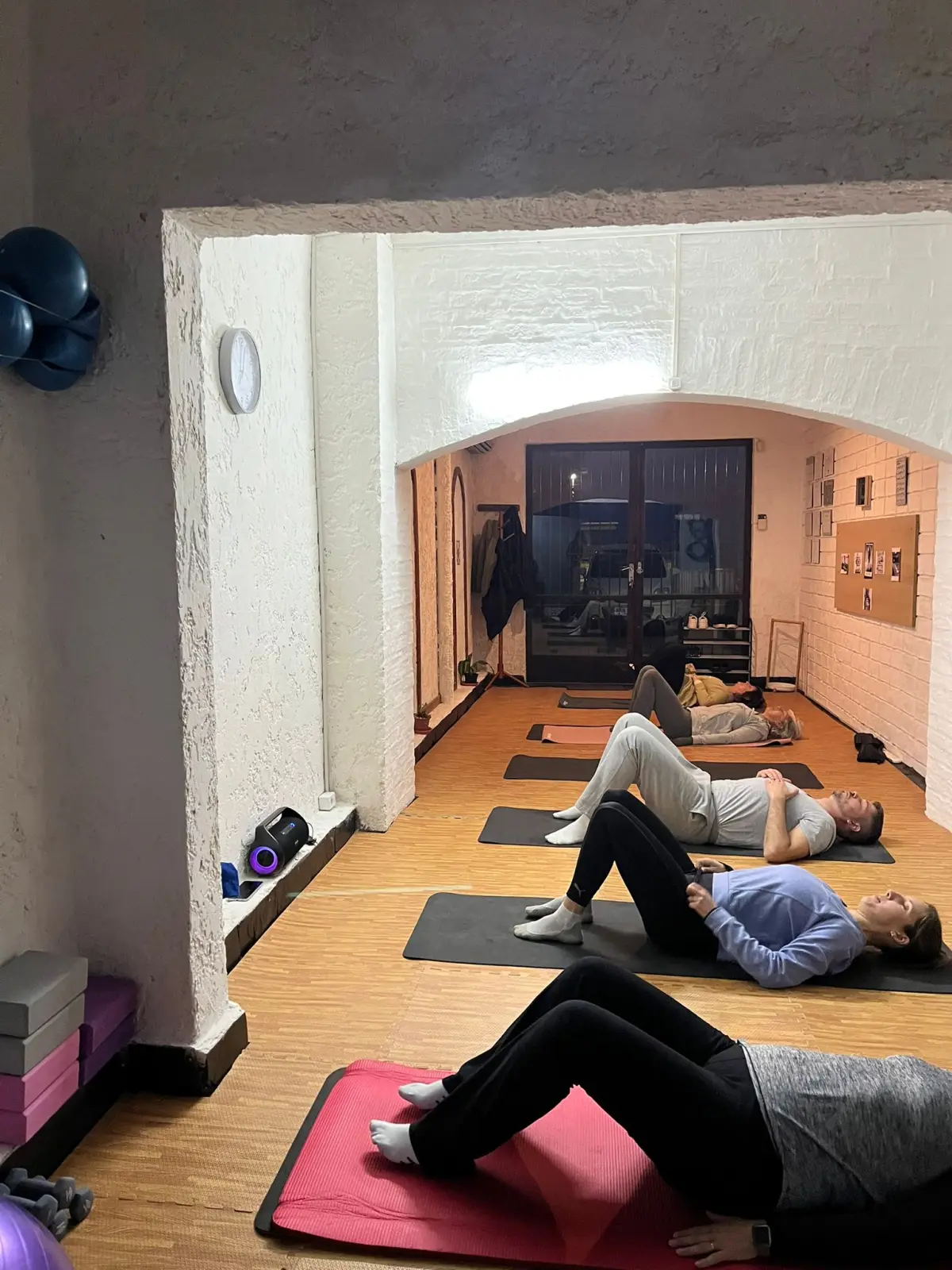 Clases en el estudio Pilates Lessa