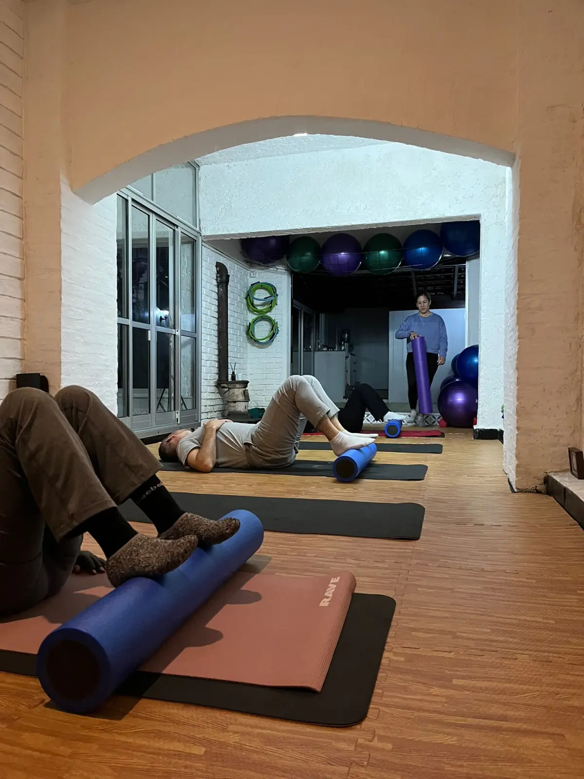 Clases en el estudio Pilates Lessa