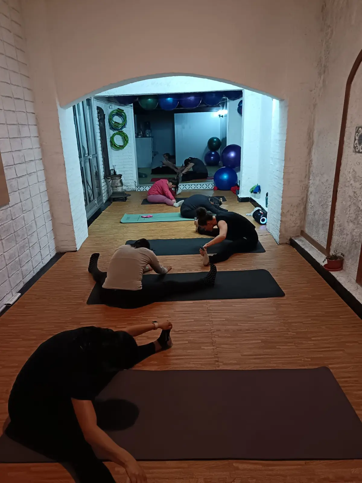 Clases en el estudio Pilates Lessa
